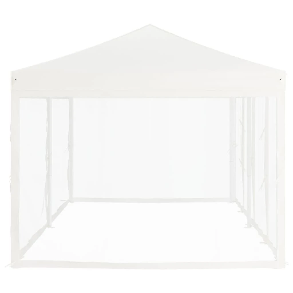 VIDAXL Carpa Para Fiestas Plegable Con Paredes Laterales Blanca 3x6 M 5 VIDAXL Carpa Para Fiestas Plegable Con Paredes Laterales Blanca 3x6 M - Imagen 5