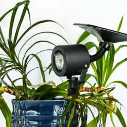 Pincho Solar LED 5W Negro IP65 -Jardines Y Exteriores 2ef5305df38c6dd1