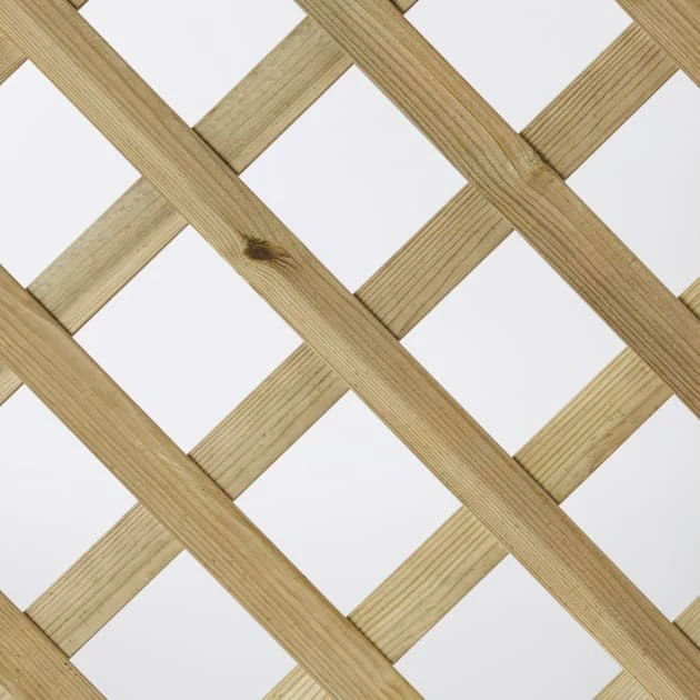 Celosia De Madera Diagonal En Arco 1,80 X 0,90 M 2 Celosia De Madera Diagonal En Arco 1,80 X 0,90 M - Imagen 2