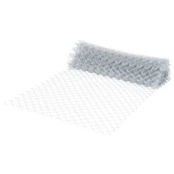 Malla De Simple Torsión Galvanizada 1 X 20 M - Hueco 50 X 50 Mm