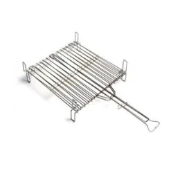 PARRILLA DOBLE ZINCADA 50x50 CM