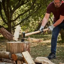 Hacha Con Mango De Madera 2,2 Kg Magnusson -Jardines Y Exteriores 5059340086439 23c BI