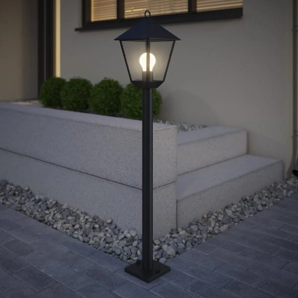 Farola Exterior Negro 110 Cm Carpia 2 Farola Exterior Negro 110 Cm Carpia - Imagen 2