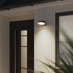 Mini Farola LED Exterior Negro 60 Cm Kerrio -Jardines Y Exteriores 5059340190655 22c BI