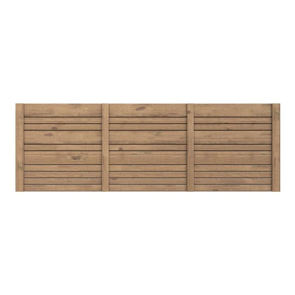 Panel Ocultación Madera Skimia V1 Marrón 180x60 Cm 5 Panel Ocultación Madera Skimia V1 Marrón 180x60 Cm - Imagen 5