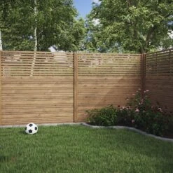 Panel Ocultación Madera Skimia V1 Marrón 180x60 Cm 16 Panel Ocultación Madera Skimia V1 Marrón 180x60 Cm -Jardines Y Exteriores 5059340668895 27c BI