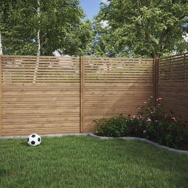 Panel Ocultación Madera Skimia V1 Marrón 180x60 Cm 7 Panel Ocultación Madera Skimia V1 Marrón 180x60 Cm - Imagen 7