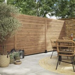 Panel Ocultación Madera Skimia V1 Marrón 180x60 Cm 17 Panel Ocultación Madera Skimia V1 Marrón 180x60 Cm -Jardines Y Exteriores 5059340668895 28c BI