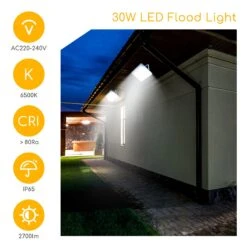 Aigostar Focos Led Exterior, 30W 6500K LED Floodlight Exterior -Jardines Y Exteriores 50d554c2b6eaaf6e