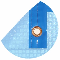 Cubierta Térmica 500 Micras OXO CRISTAL 8 X 3,5m Con Refuerzo En Los Anchos