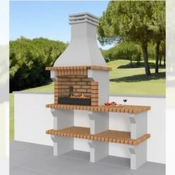 Barbacoa De Obra Roma 237x160 Cm -Jardines Y Exteriores 5600226486739 23c BI