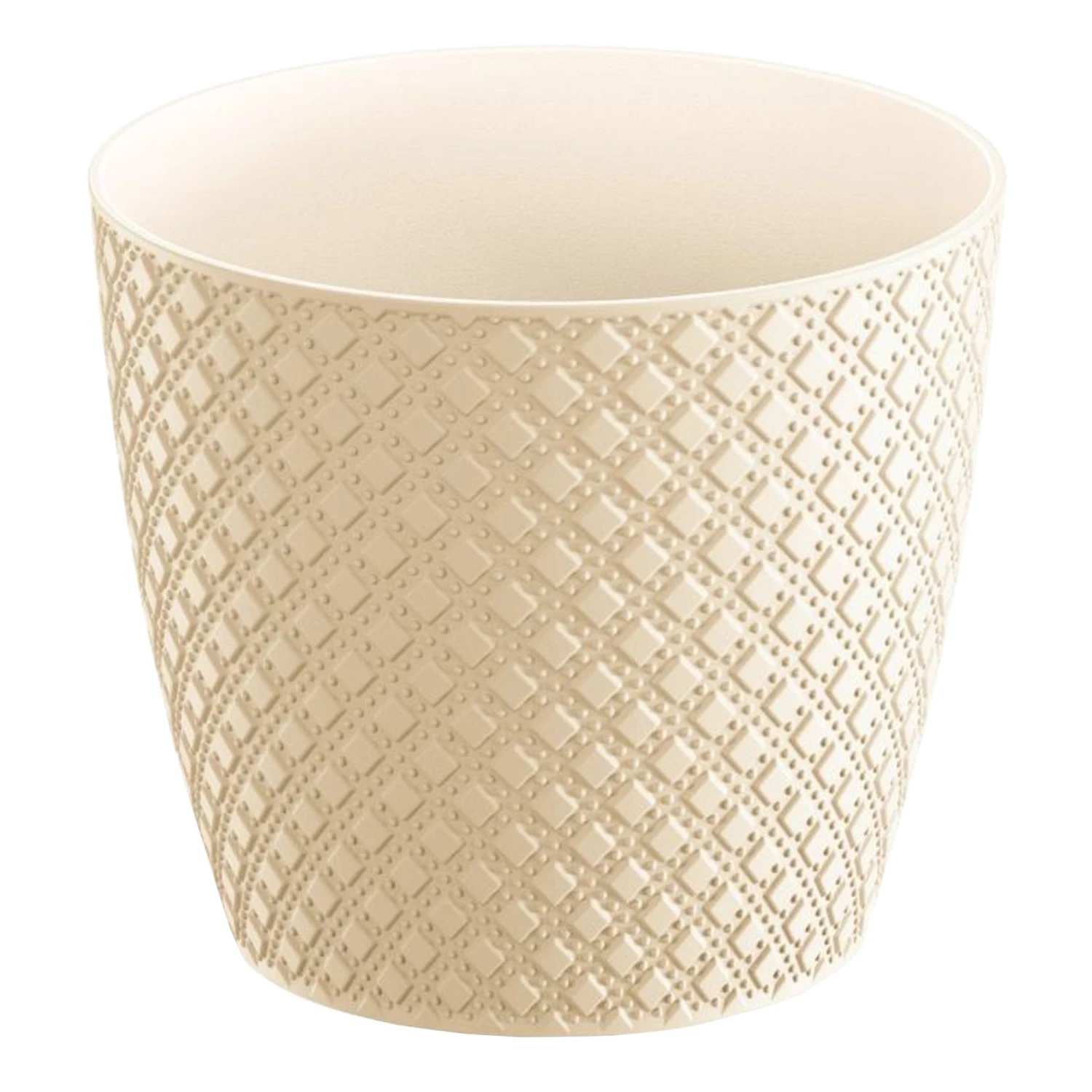 Prosperplast Maceta ORIENT 3,5L 189x189x167 Crema 1 Prosperplast Maceta ORIENT 3,5L 189x189x167 Crema