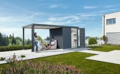 CASETA METALICA BIOHORT JARDIN NEO 4D COLOR PLATA -Jardines Y Exteriores 638968b29d0771.71250194