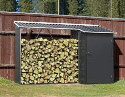 CASETA LEÑERO COMBO DE METAL DURAMAX