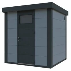 CASETA METALICA JARDIN NOVO HABITAT NH2 GRIS CLARO