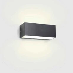 Aplique IP65 Modelo Ara Big E27 Gris Urbano FORLIGHT -Jardines Y Exteriores 63b435c34d1733.96613860
