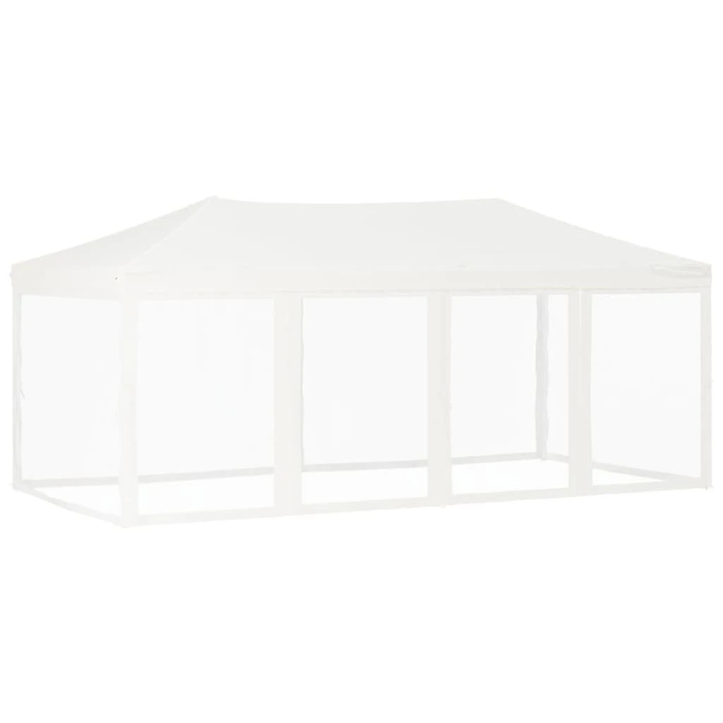 VIDAXL Carpa Para Fiestas Plegable Con Paredes Laterales Blanca 3x6 M 3 VIDAXL Carpa Para Fiestas Plegable Con Paredes Laterales Blanca 3x6 M - Imagen 3