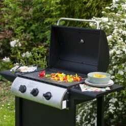 Barbacoa De Gas Hawaï - 3 Quemadores 8,4 Kw -Jardines Y Exteriores 8f327c7bd785b6bd