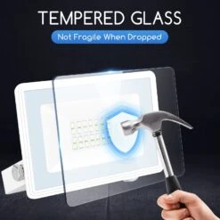 Aigostar Focos Led Exterior, 20W 6400K Led Focos Exterior, 1800LM IP65 -Jardines Y Exteriores a4a1b2494d54aa46