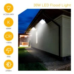 Focos Led Exterior, 30W 6500K Floodlight Exterior, IP65 Aigostar -Jardines Y Exteriores a8c979e29de22d21