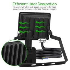 Aigostar 10W Foco LED Con Sensor Movimiento,900LM IP65 6500K -Jardines Y Exteriores ba3c004183e3c3a0