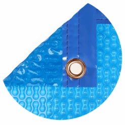 Cubierta Térmica 400 Micras Geobubble 9 X 3m Con Refuerzo En Los Anchos