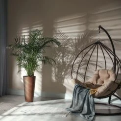 Prosperplast Maceta TUBUS CORTEN 12L 300x300x280 Cobre -Jardines Y Exteriores d32aea1d1317d858