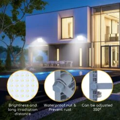 Aigostar Focos Led Exterior, 30W 6500K LED Floodlight Exterior -Jardines Y Exteriores f6d75d8d13a445f8